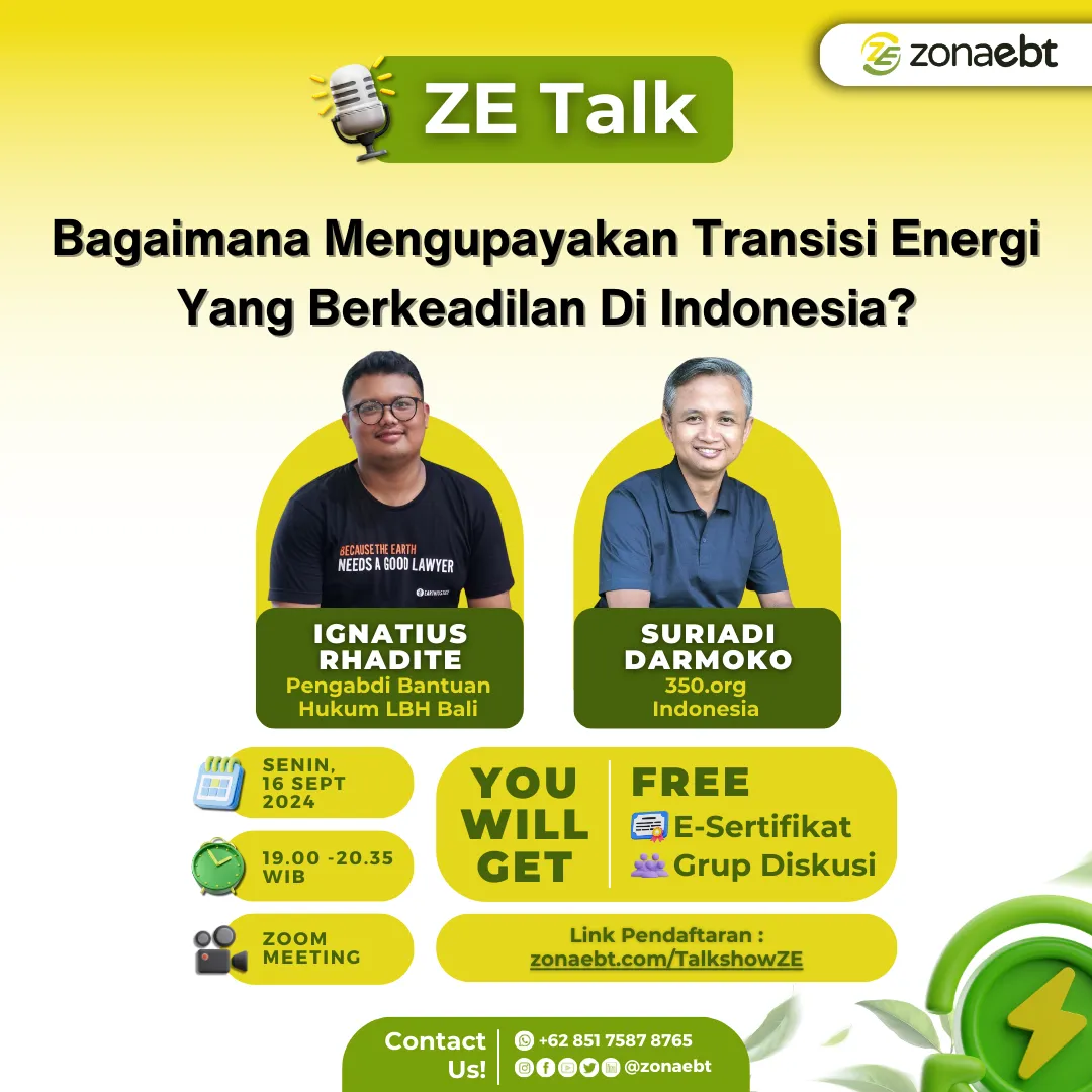 Bagaimana Mengupayakan Transisi Energi Yang Berkeadilan Di Indonesia