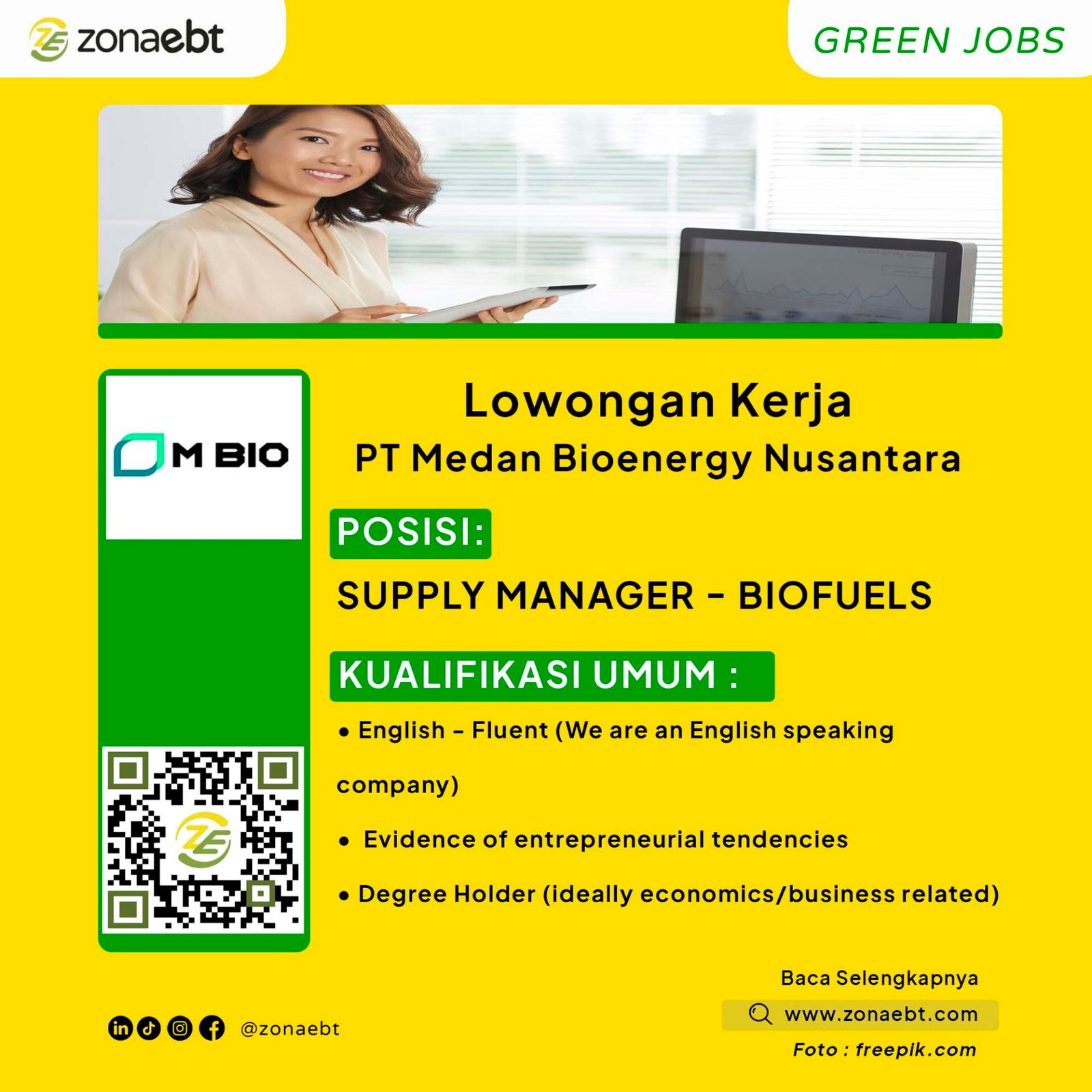 Supply Manager - Biofuels zonaebt.com