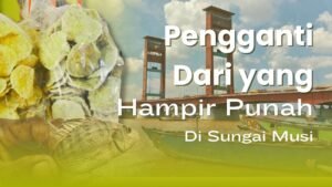 Illustrasi Kerupuk Dari Ikan Sampah di Sungai Musi zonaebt