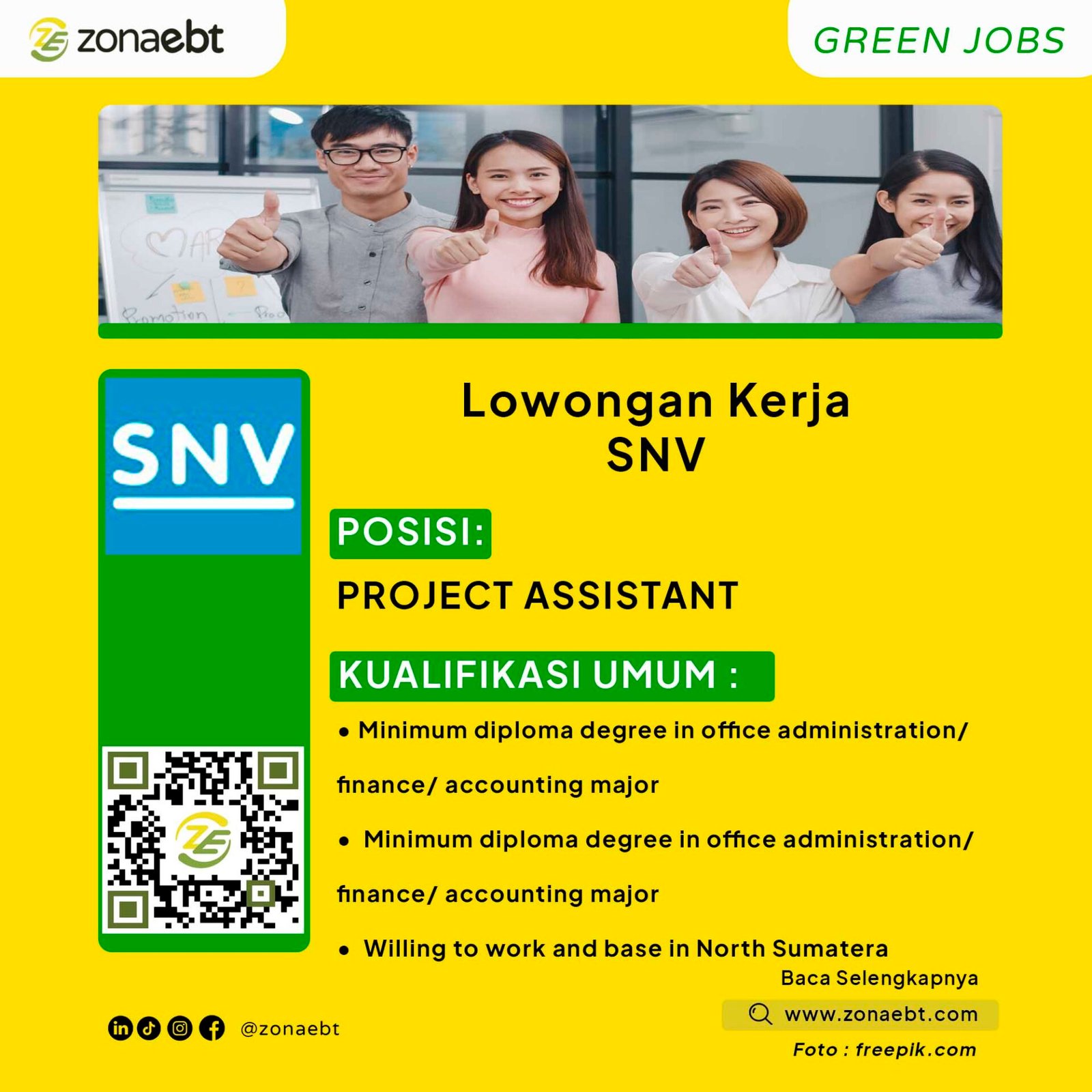 Project Assistant zonaebt.com
