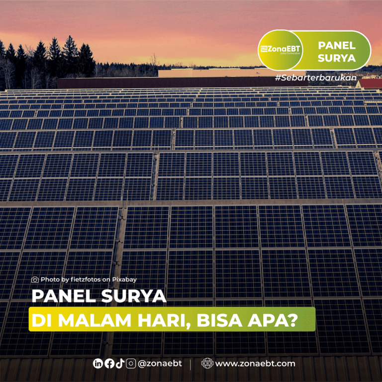 PANEL SURYA DI MALAM HARI, BISA APA zonaebt