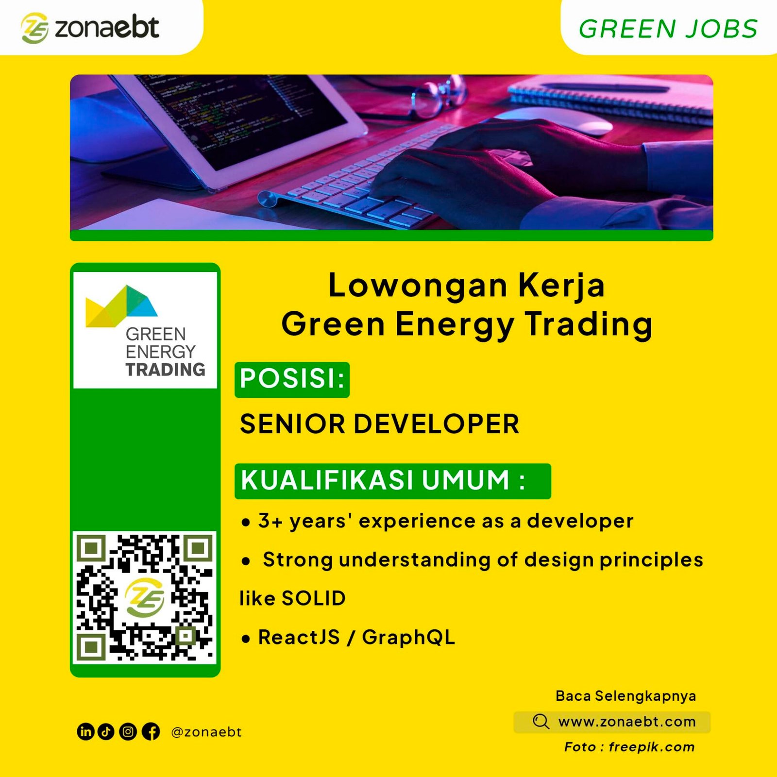 Senior Developer zonaebt.com