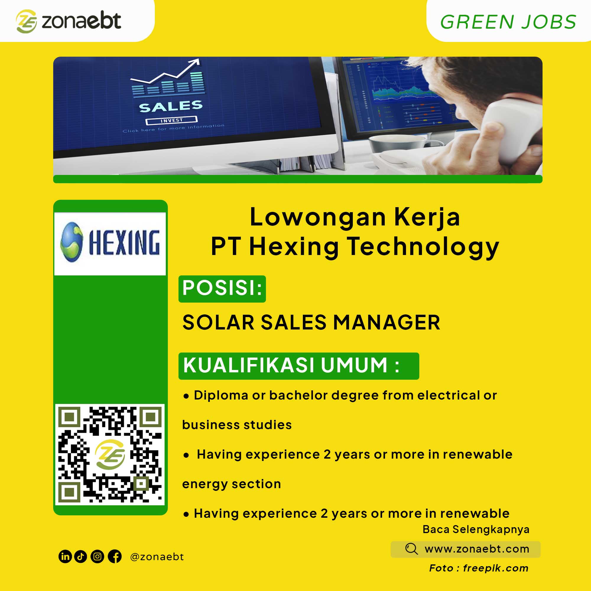 Solar Sales Manager