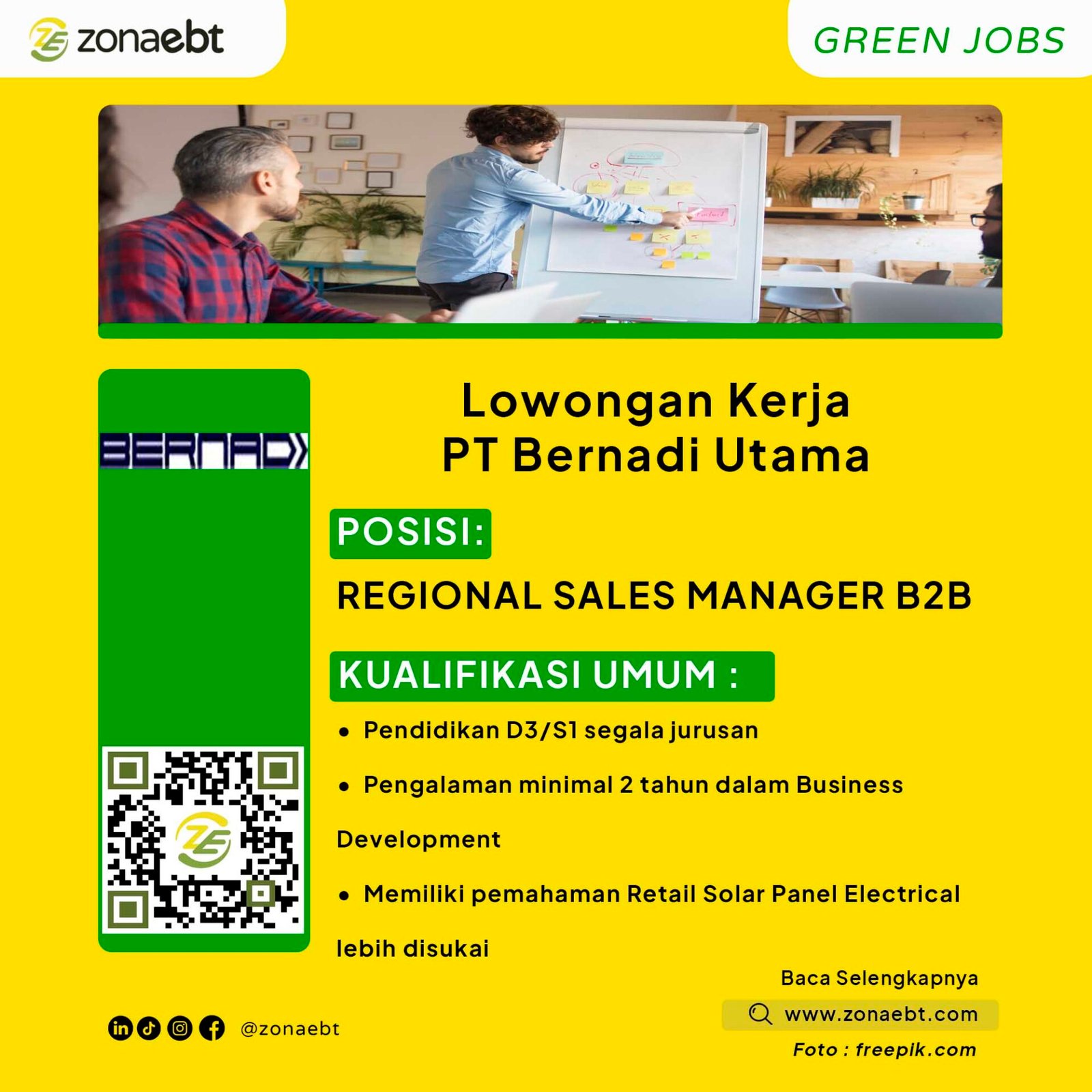Regional Sales Manager B2B
