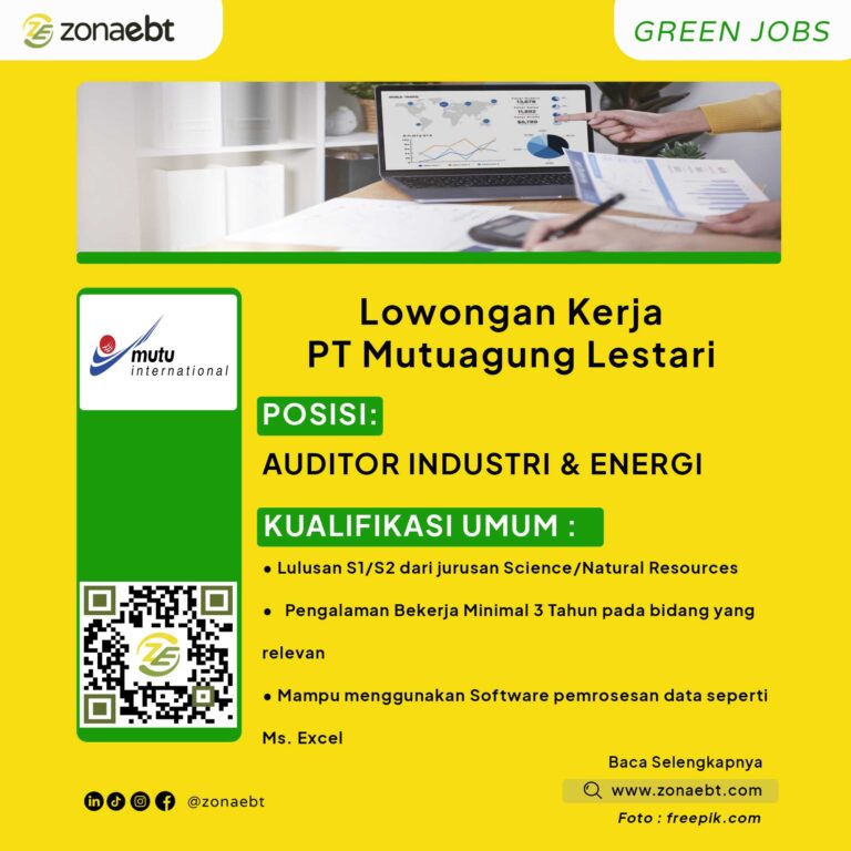 Auditor Industri & Energi zonaebt.com