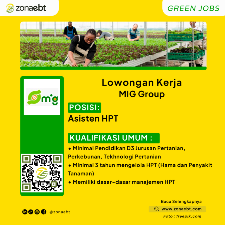 Asisten HPTGreen Jobs