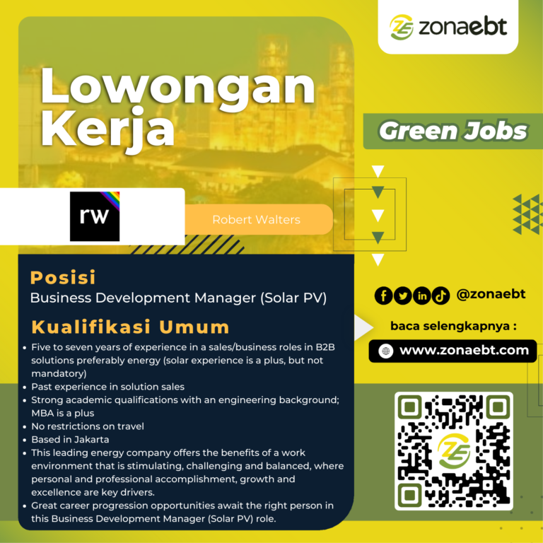 Business Development Manager (Solar PV)zonaebt.com