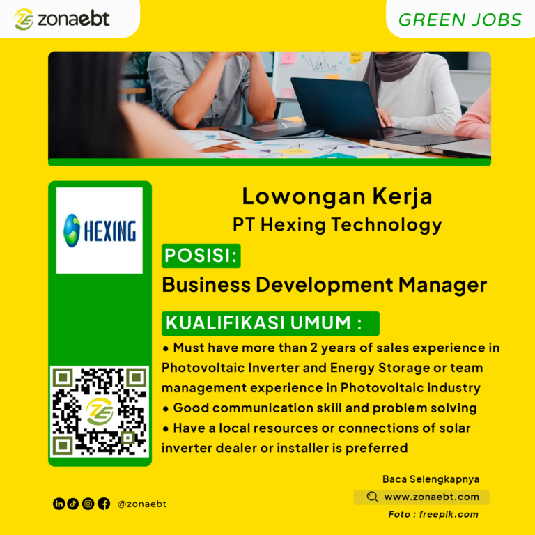 Business Development ManagerGreen Jobs zonaebt.com