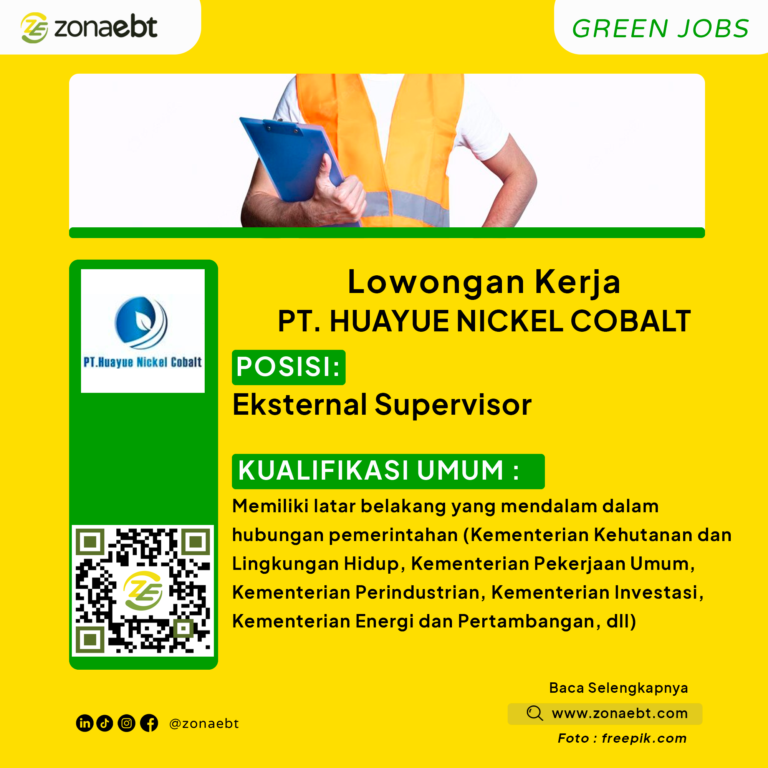 Eksternal SupervisorGreen Jobs