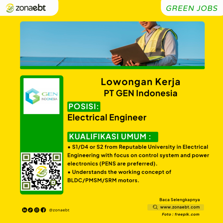Electrical Engineer 2Green Jobs zonaebt.com