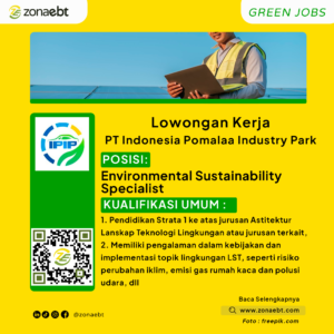Environmental Sustainability SpecialistGreen Jobs zonaebt.com
