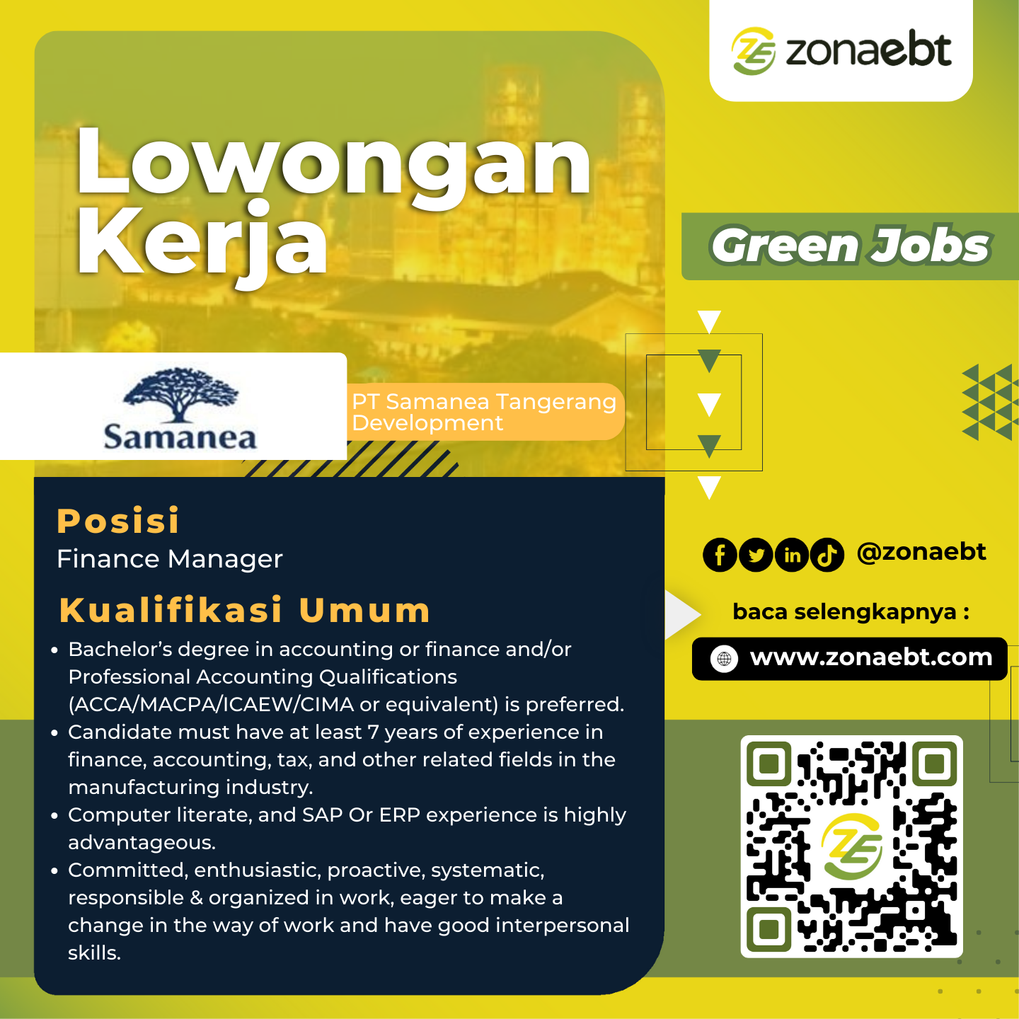 Finance Manager zonaebt.com