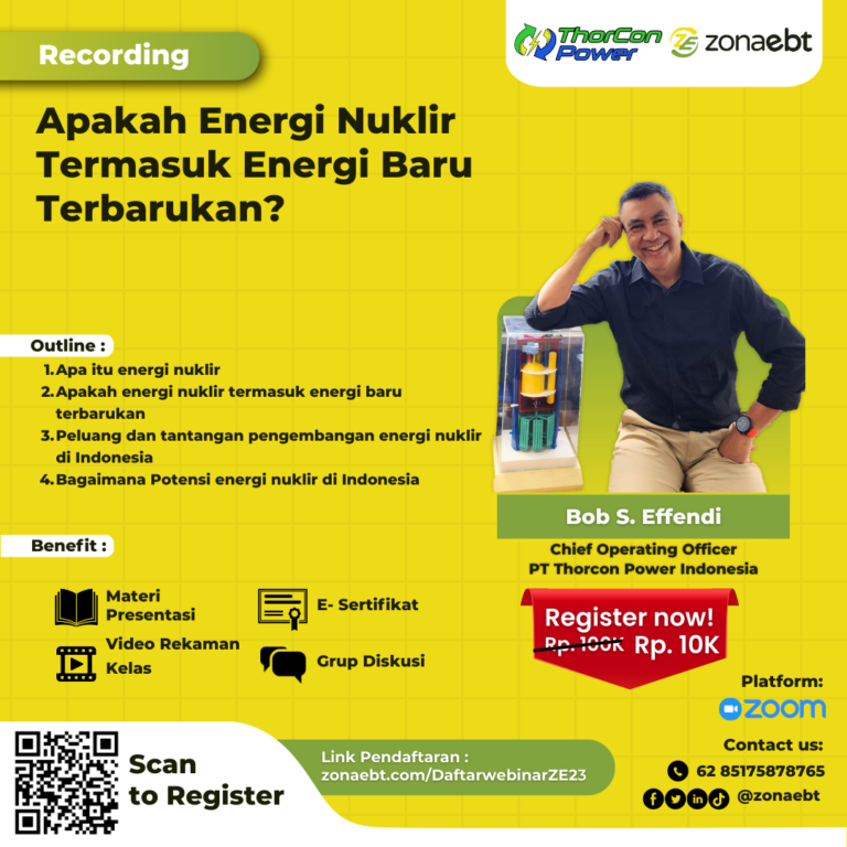 Flyer Record Apakah Energi Nuklir Termasuk Energi Baru Terbarukan