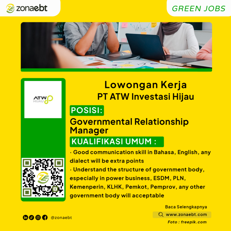 Governmental Relationship ManagerGreen Jobs zonaebt.com