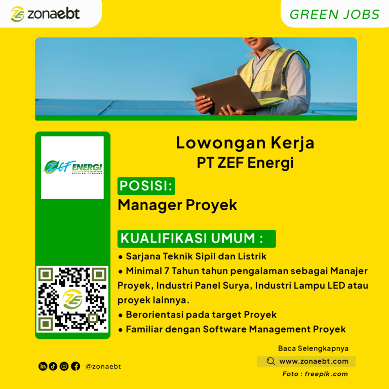 Manager ProyekGreen Jobs