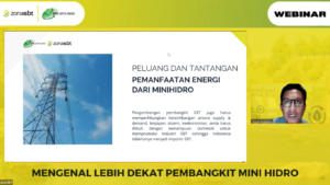 Webinar Mengenal Lebih Dekat Pembangkit Minihidro zonaebt.com