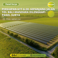 PERSIAPAN KTT G-20, SEPANJANG JALAN TOL BALI-MANDARA DILENGKAPI__PANEL SURYA__