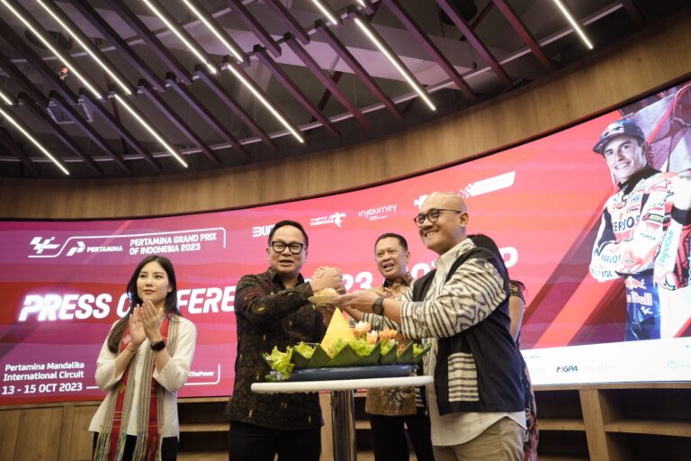 Press Conference Pertamina Grand Prix Mandalika 2023 zonaebt