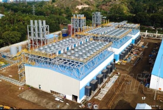 Pengoperasian Pembangkit Listrik Baru Berbahan Bakar Gas Bumi PLTMG Sumbagut 2 Peaker 250 MW