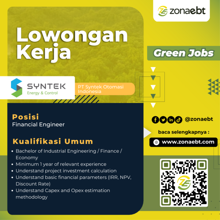 PT Syntek Otomasi Indonesia Financial Engineer zonaebt.com