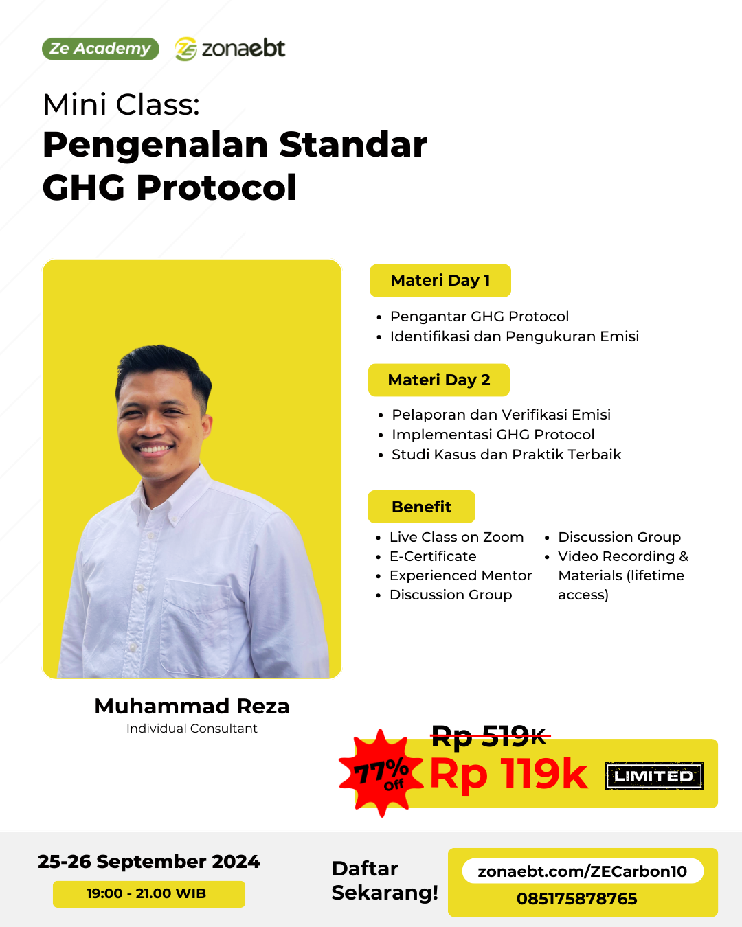 Mini Class: Pengenalan Standar GHG Protocol