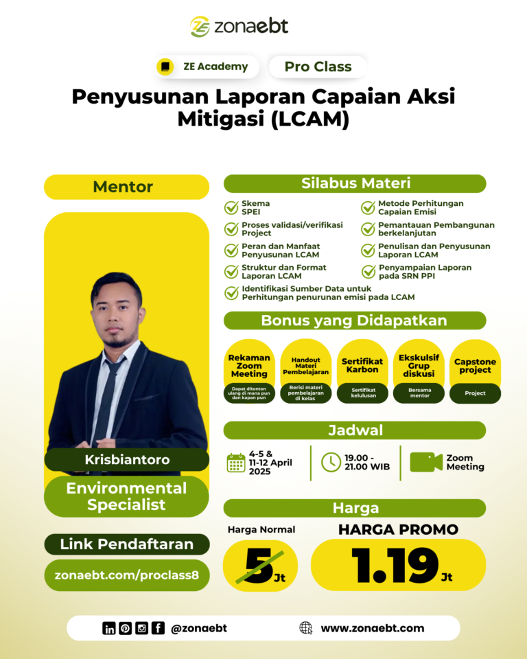 Penyusunan Laporan Capaian Aksi Mitigasi (LCAM)