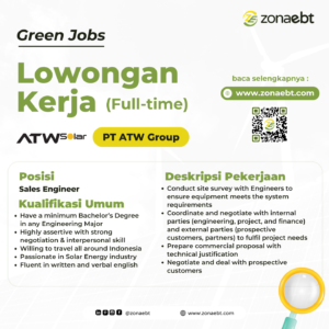 Sales Engineer green jobs zonaebt.com