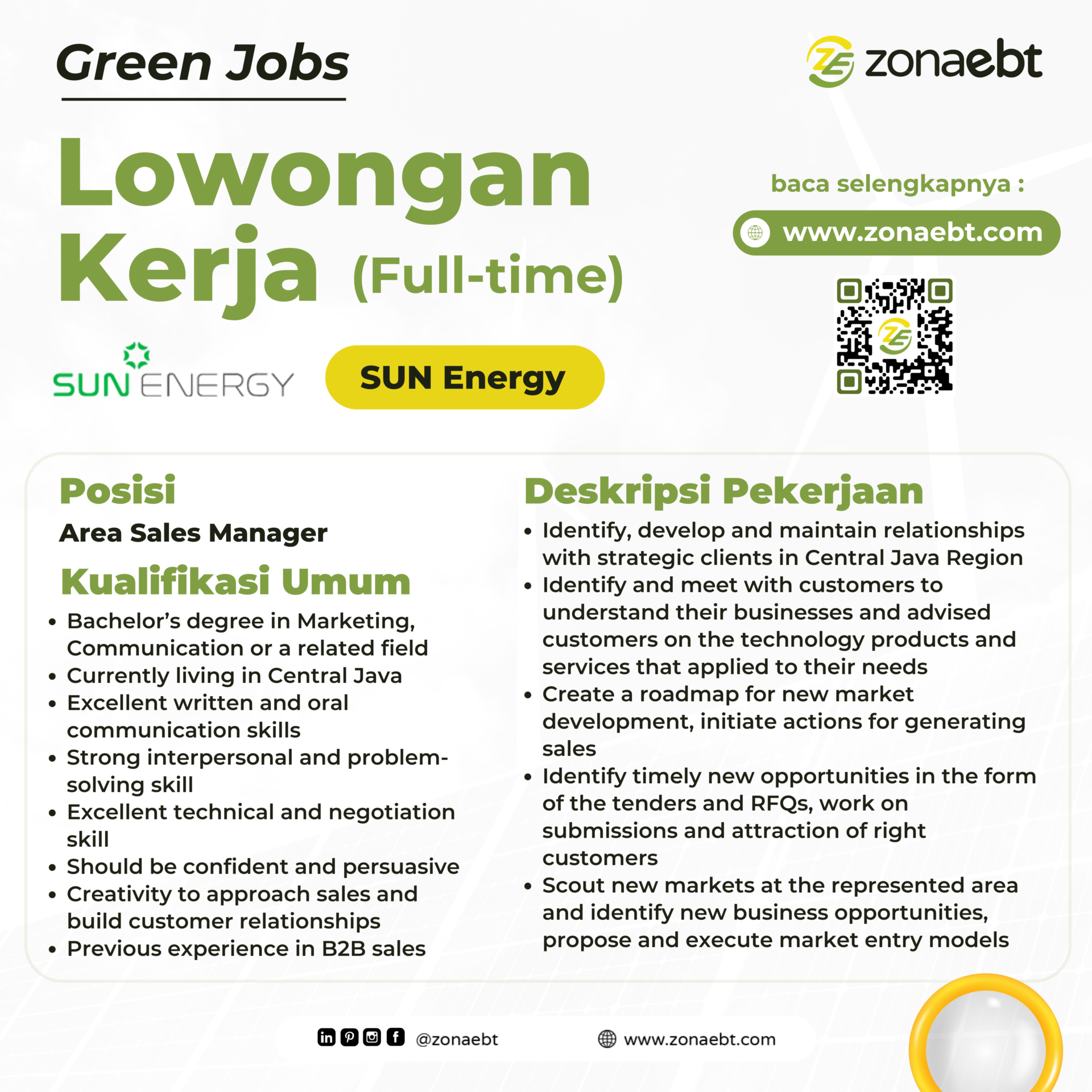 area sales manager green jobs zonaebt.com
