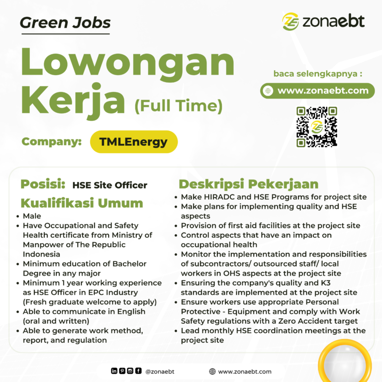 Post HSE Site Officer greenjobs zonaebt.com