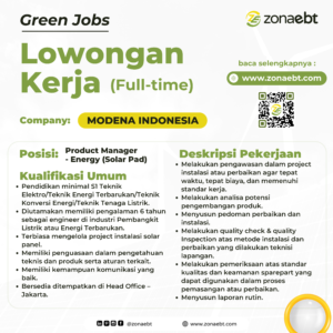 Product Manager - Energy (Solar Pad) greenjobs zonaebt.com