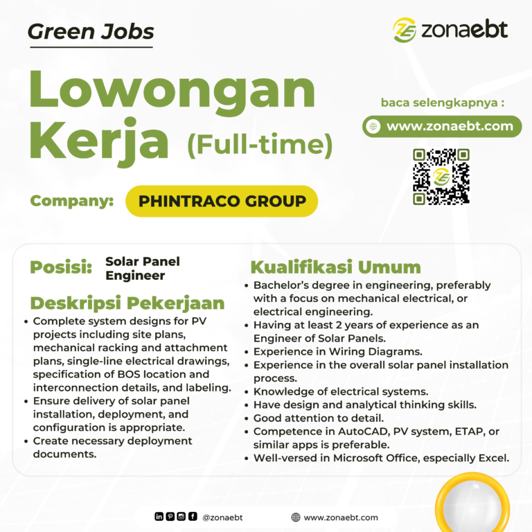 Post Solar Panel Engineer greenjobs zonaebt.com