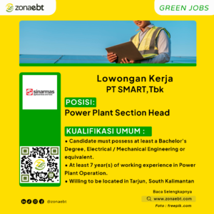 Power Plant Section HeadGreen Jobs zonaebt.com