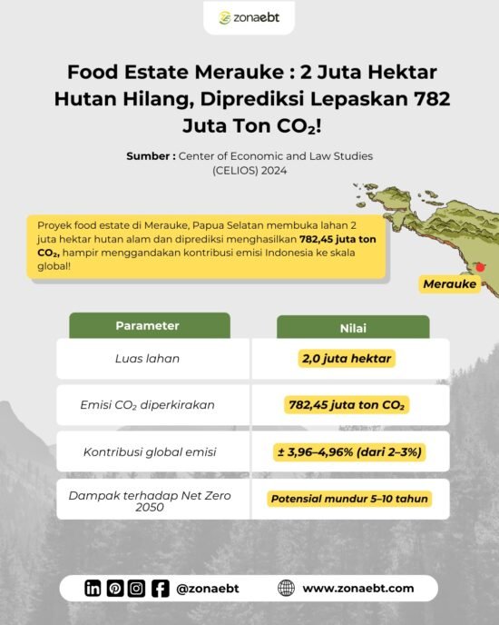 Proyek food estate di Merauke, Papua Selatan, yang mencakup pembukaan lahan seluas 2 juta hektar (1)