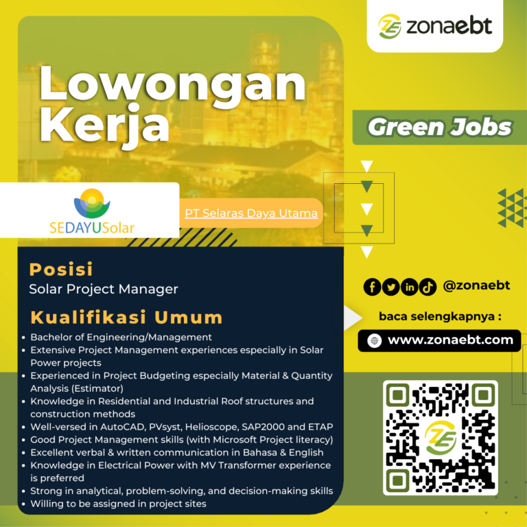 Solar Project Manager zonaebt.com