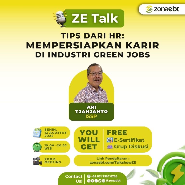 Tips Dari HR Mempersiapkan Karir di Industri Green Jobs