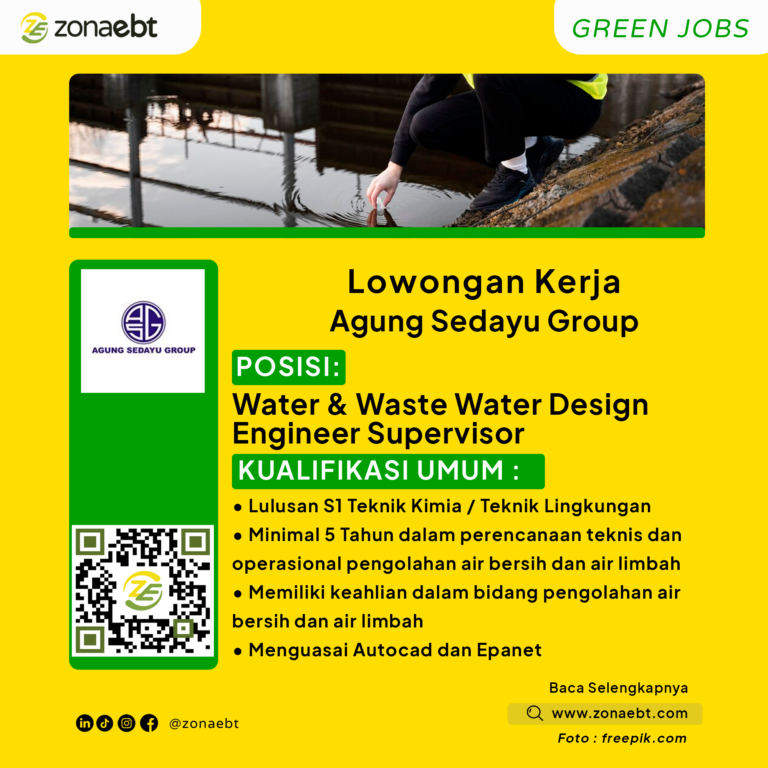 Water & Waste Water Design Engineer SupervisorGreen Jobs