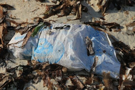 Sampah Popok di Pesisir Pantai yang Mencapai Laut zonaebt