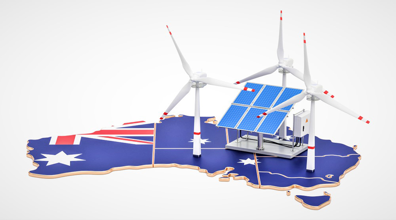 Ilustrasi clean energy project Australia, Australia Targetkan Peningkatan EBT Pada 2025, zonaebt.com