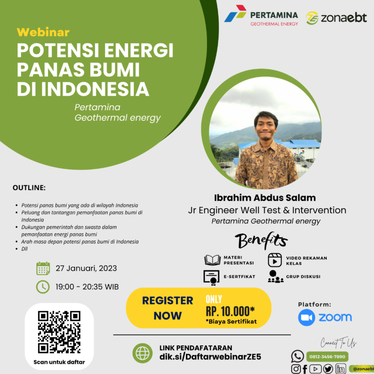 flyer Potensi Energi Panas Bumi di Indonesia