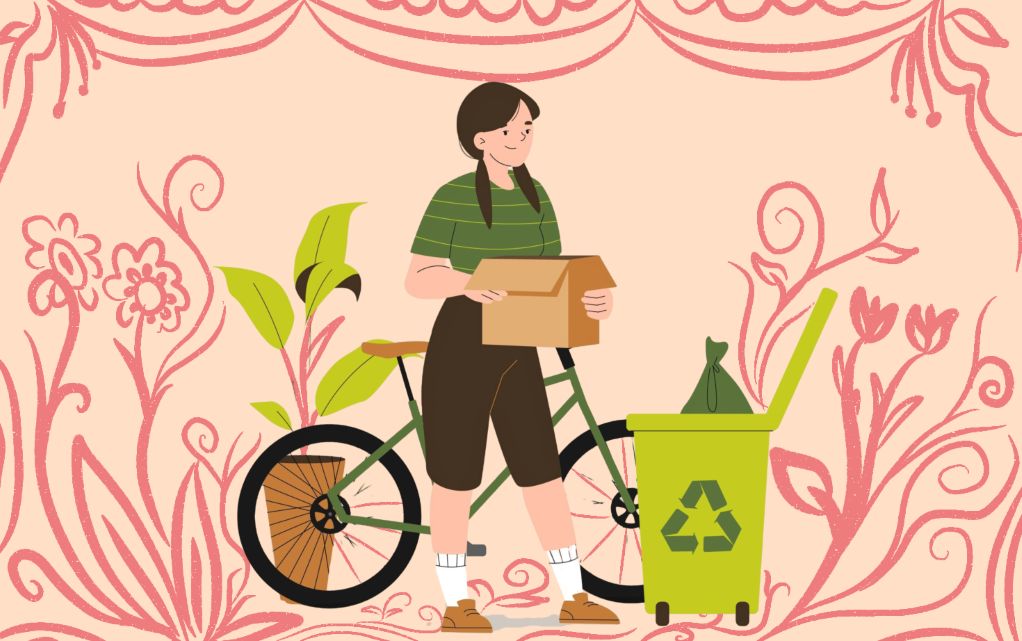 Ilustrasi penanganan sampah dengan prinsip recycle zonaebt.com