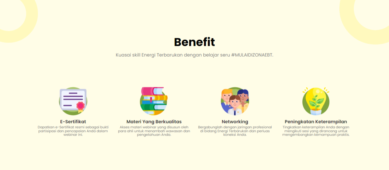 The benefit of following the event. Source zonaebt.com  