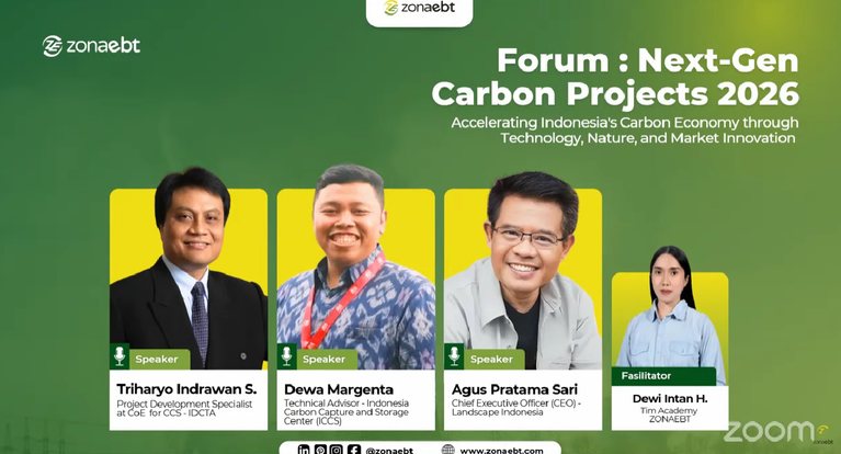 ZONAEBT Gelar Next-Gen Carbon Projects 2026, Bahas Masa Depan Ekonomi Karbon Indonesia zonaebt.com