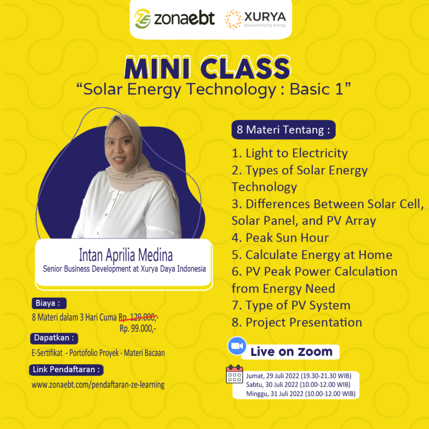 Basic Solar Class Mini Class Solar Energy Technology: Basic 1 - zonaebt.com